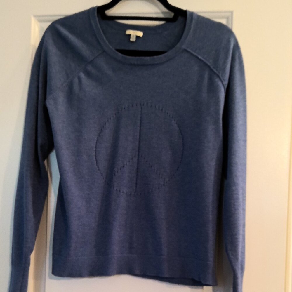 Sweater with Peace Sign on front